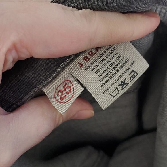 J Brand Galaxy Skinny Ankle Jeans Size 25 ~ Streetwear ~ Denim ~ Punk ~ Emo - Picture 10 of 10